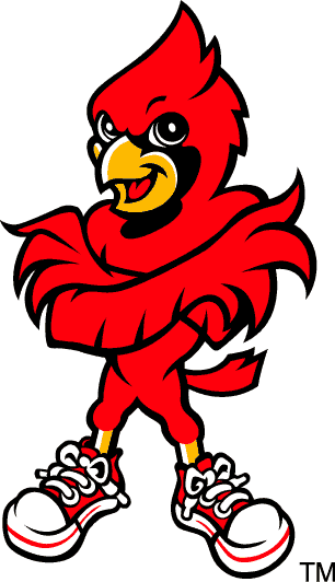 Louisville Cardinals 1992-2000 Mascot Logo t shirts DIY iron ons v3